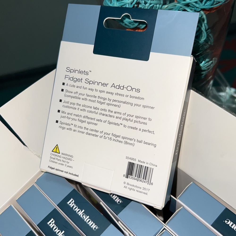Brookstone fidget spinner add-ons - Picture 2 of 2